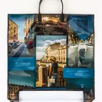 Пакет &laquo;Фотодень&raquo;, полиэтиленовый с пластиковой ручкой, 40&times;44, 100 мкм