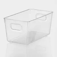 Контейнер для холодильника RICCO, 23.5&times;13&times;11 см, прозрачный