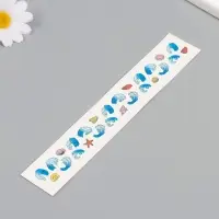 Переводная тату на тело цветная «Браслет. Ракушки», 20×3 см