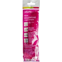 Нож канцелярский 18мм&nbsp;Attache чёрный, цв. фиксатора в ассорт.