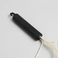 Гирлянда &laquo;Конский хвост&raquo; 10 нитей по 1 м, IP20, серебристая нить, 100 LED, 2 режима, от батареек АА&times;3, свечение мульти