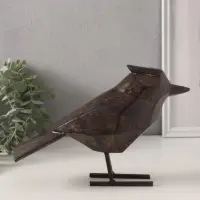 Фигурка полистоун &laquo;Чёрная птица. Грани&raquo;, 24&times;9&times;16.5 см