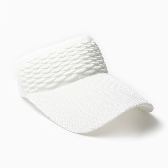 Козырёк женский MINAKU, цв. белый, р-р 56-58