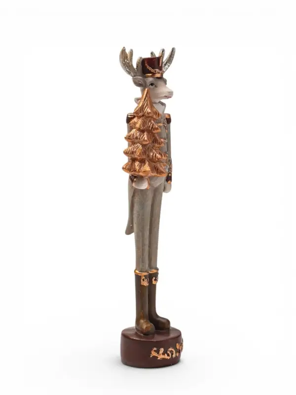Фигурка &laquo;Олень с ёлочкой&raquo;, 5.5&times;4.2&times;20.5 см