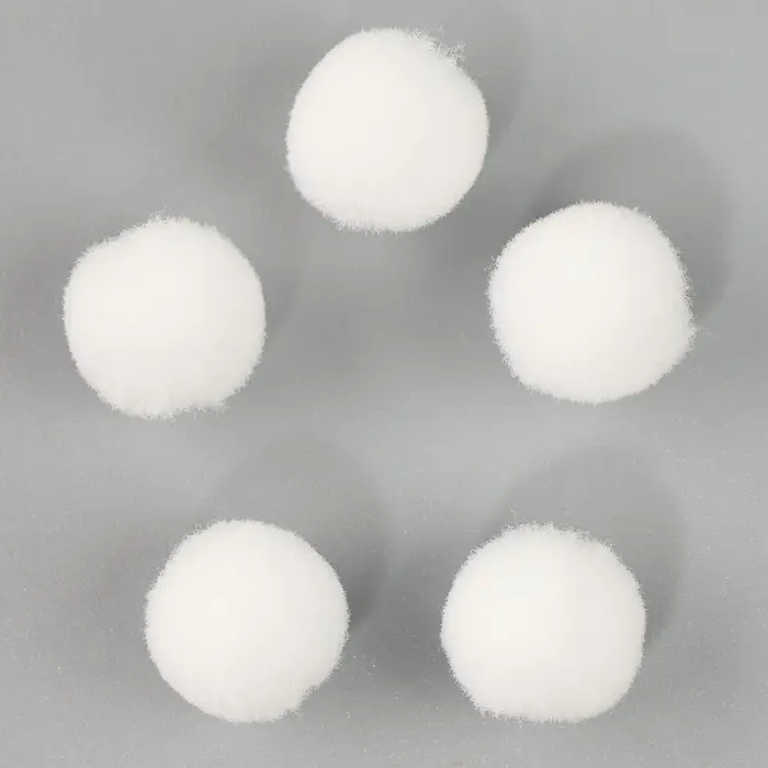 Помпоны для рукоделия «Бомбошки для творчества», 100 шт. набор, размер 1 шт. — 0.6 см, белые Помпоны для рукоделия «Бомбошки для творчества», 100 шт. набор, размер 1 шт. — 0.6 см, белые