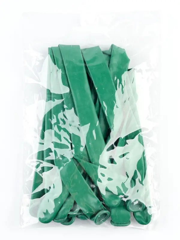 Воздушные шары для моделирования 125 см, d=7.5 см, 10 шт., зелёные Воздушные шары для моделирования 125 см, d=7.5 см, 10 шт., зелёные