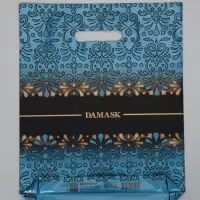 Пакет "Дамаск", полиэтиленовый с вырубной ручкой, 30х37 см, 90 мкм