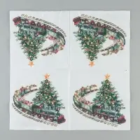 Салфетки новогодние бумажные &laquo;Сказочный экспресс&raquo;, 33&times;33, 3 слоя, 20 шт.