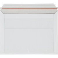 Конверт курьерский белый с карманом 265х340 картон 280 гр 10шт/уп