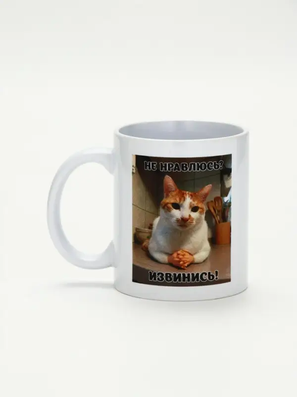 Кружка керамическая &laquo;Извинись!&raquo;, 320 мл