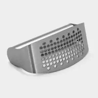 Пресс для чеснока Доляна Steel, 10×5 см, цвет серебряный Пресс для чеснока Доляна Steel, 10×5 см, цвет серебряный