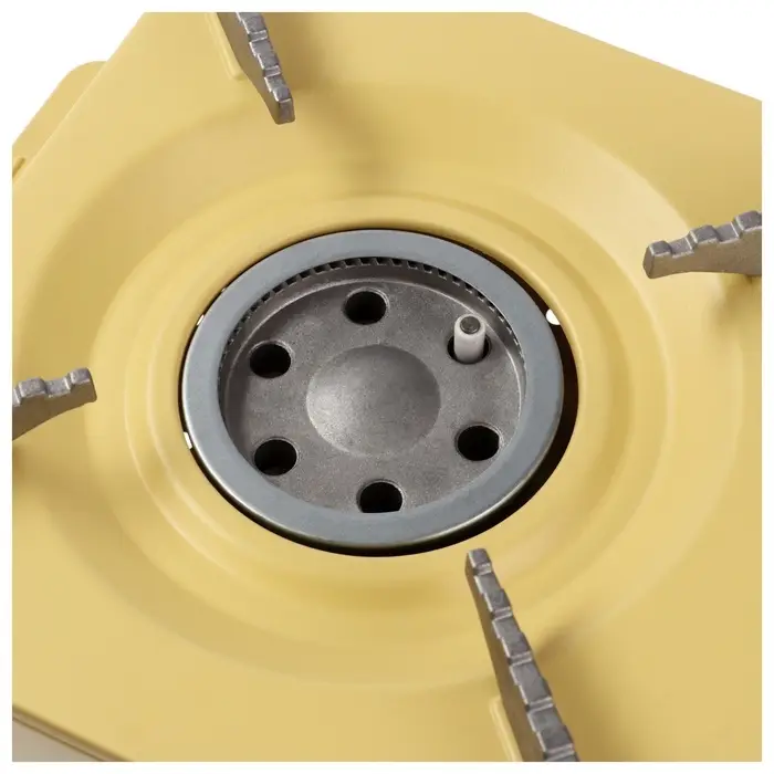 Плита газовая портативная maclay, для кемпинга, 20&times;32.5&times;10.5 см, бежевая