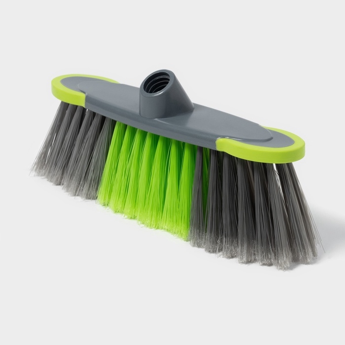 Щётка для пола Доляна, комплектующее, 27×6 см, зелёная Щётка для пола Доляна, комплектующее, 27×6 см, зелёная