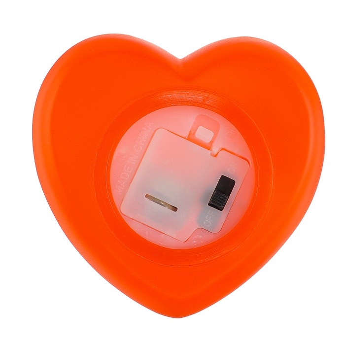 Светильник светодиодный Светильник светодиодный "Сердце", красное свечение