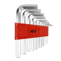 Набор ключей торцевых шестигранных 10 предметов (1,5-12мм) AVS HKS-10