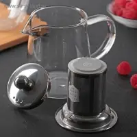 Чайник стеклянный заварочный с металлическим ситом &laquo;Квадро&raquo;, 350 мл