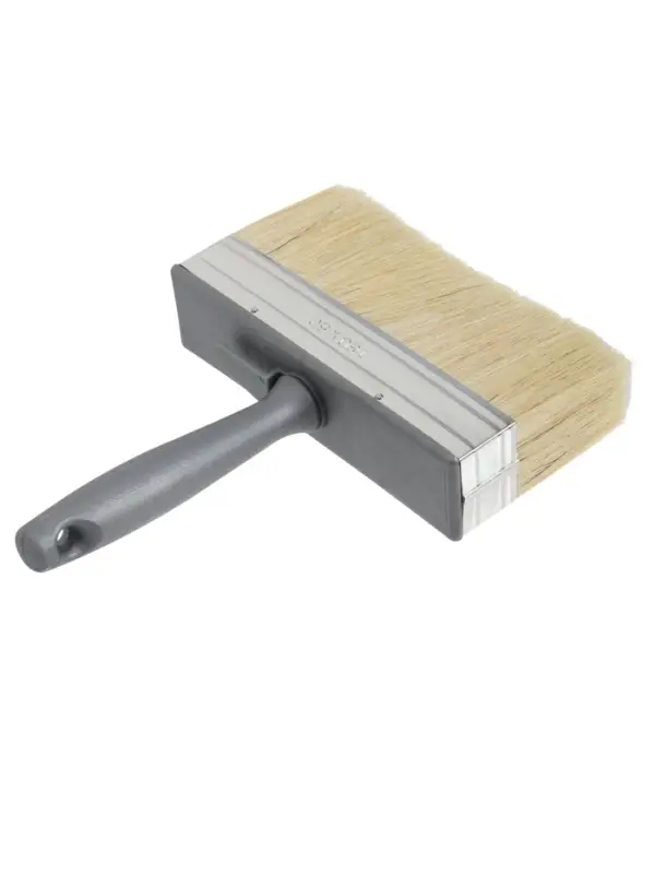 Кисть-макловица ТУНДРА, натуральная щетина, пластиковая рукоятка, 50&times;180 мм