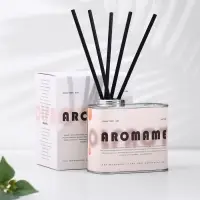 Набор диффузор ароматический Aromame, гардения жасминовидная, 500 мл прямоугольная банка