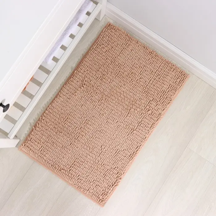 Коврик для дома Доляна &laquo;Букли длинные&raquo;, 50&times;80 см, бежевый, длина букли 2 см