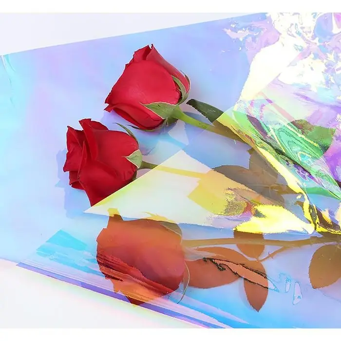 Плёнка иридисцентная для декора и флористики «Хамелеон» 58×58 см