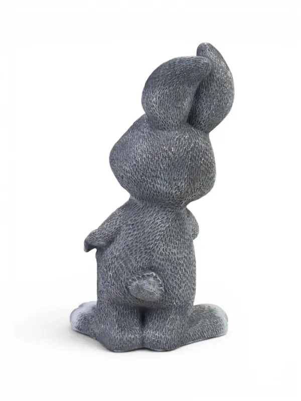 Садовая фигура «Зайчик Федя» из полистоуна, 24×17×42 см Садовая фигура «Зайчик Федя» из полистоуна, 24×17×42 см