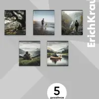 Тетрадь 48 листов в клетку ErichKrause Friends, МИКС