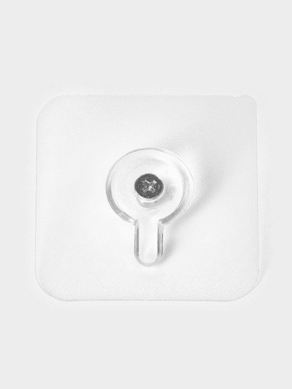 Крючки для полок самоклеящиеся, винтовые, 5,7×5,7 см, 10 шт