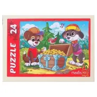 Пазлы &laquo;Истории щенков&raquo;, 24 элемента, МИКС