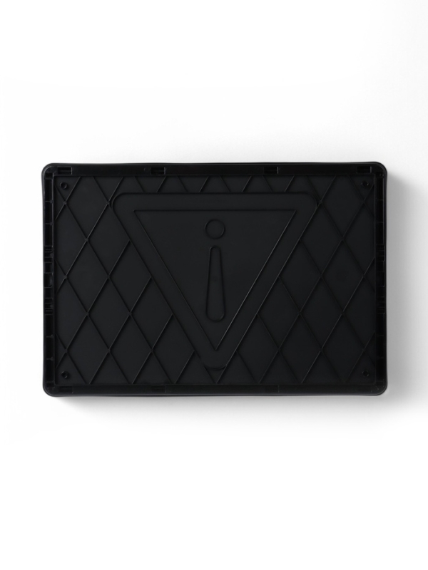 Стол - корзина Maclay 2 в 1, складной, 30 л, 43,5 х 30 х 24/6 см, черный