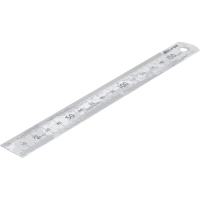 Линейка  измерительная 150х19 мм металлическая Micron 42158