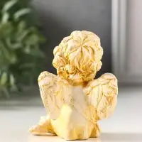 Фигурка гипс &laquo;Ангел держит сердце&raquo;, 6&times;8&times;6 см