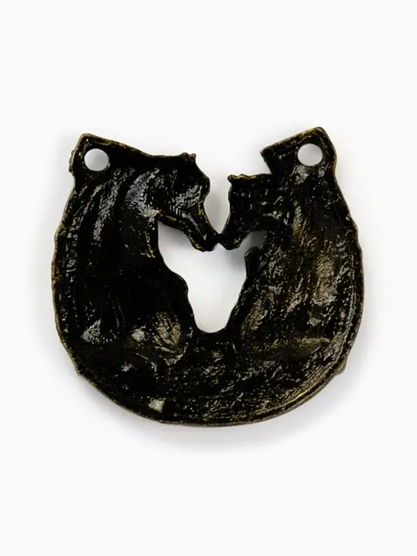 Подкова "Новогодняя", 3.5 см, микс 4 шт.