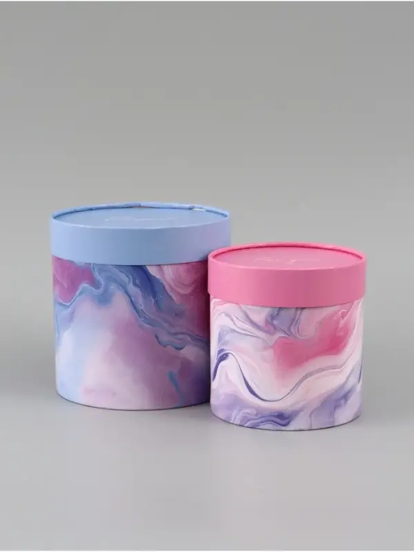 Набор шляпных коробок 2 в 1 Present, 12&times;12 см, 15&times;15 см