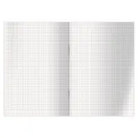 Книга учета, 192 листа, обложка бумвинил, блок газетный, клетка, синяя