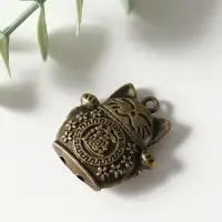 Сувенир металл "Котик Манэки-нэко" 1х3х3,3 см