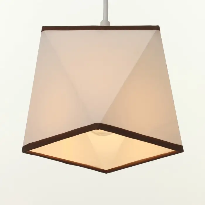 Светильник подвесной BayerLux 2447/1 E27 40 Вт, белый, 12&times;12&times;12-112 см