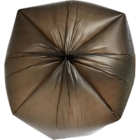 Мешки для мусора ПНД 120л 20мкм 20шт/рул черные 70x100см Amigo с ручками