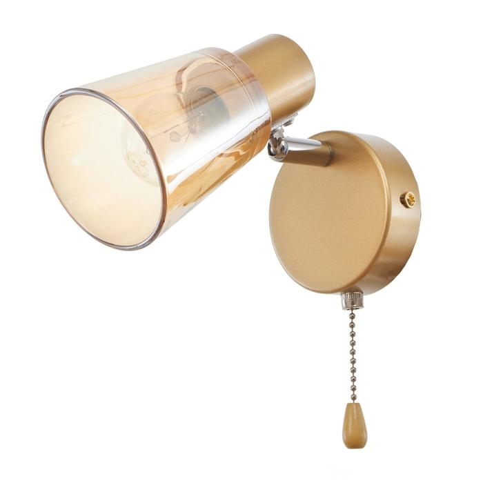 Бра с переключателем 59394/1 E14 40Вт золото-хром 15х11х15 см