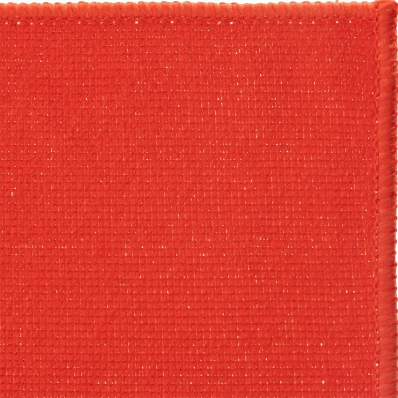 Тряпка для пола из микрофибры универсальная 220г/м2 50х80см красная