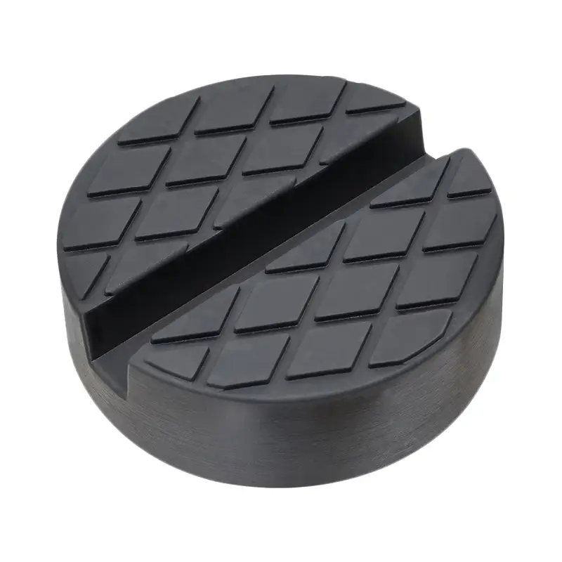 Опора резиновая для подкатного домкрата JT JRFJ-38S с прорезью (D-65/38мм, H-27мм)