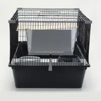 Клетка для шиншилл &laquo;Пижон&raquo; №11, складная, 80&times;50&times;46 см, серая