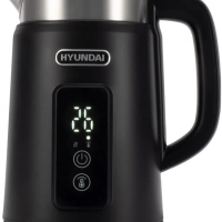 Чайник HYK-S3505 1,5л 2200Вт черный (металл)