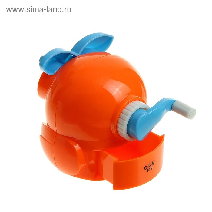 Точилка механическая с контейнером Точилка механическая с контейнером "Сова", МИКС