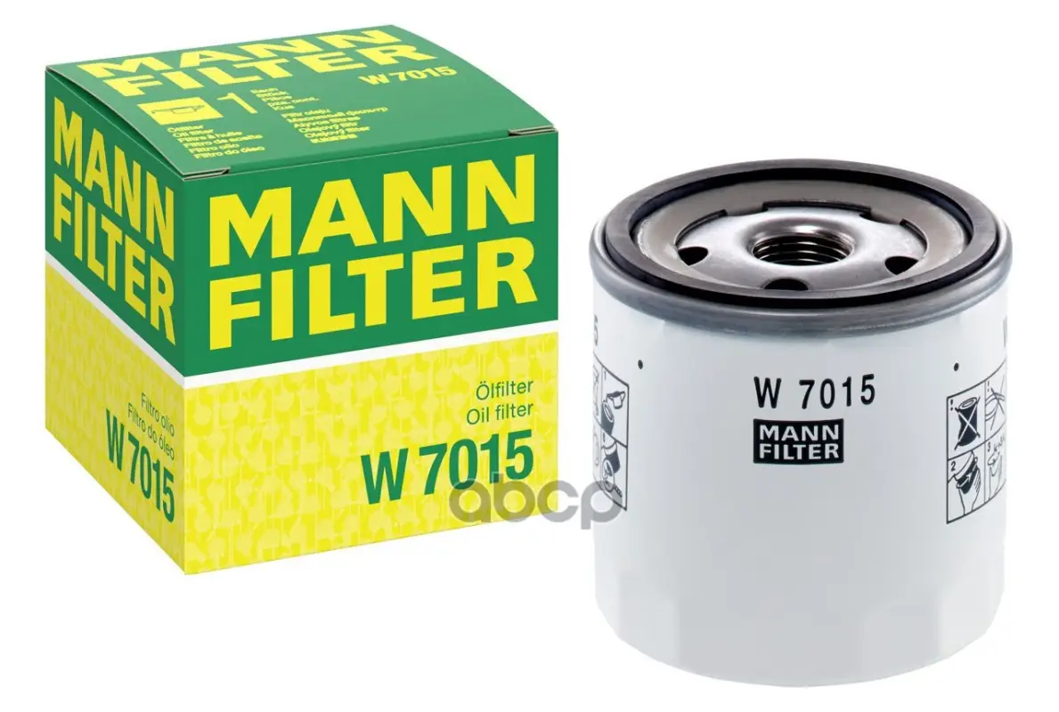 фильтр масляный MANN-FILTER арт. W7015
