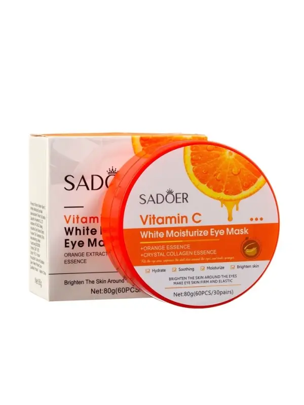 Гидрогелевые патчи для глаз с витамином С, 60 шт.