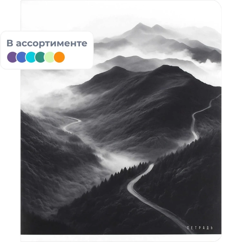 Тетрадь 96 л, клетка  СИЛА ПРИРОДЫ  А5+, в ассорт/70949