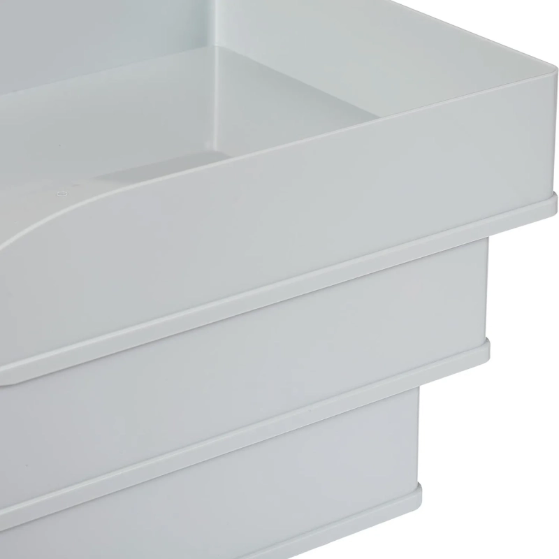 Лоток горизонтальный Attache Line серый 340х255х63мм