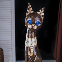 Сувенир дерево "Кошка" 80 см