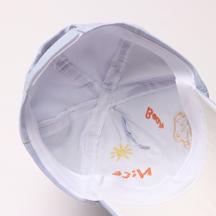 Кепка детская MINAKU цвет голубой, размер 48-50 Кепка детская MINAKU цвет голубой, размер 48-50