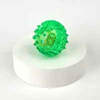 Массажёр для рук и ног, d=3.5 см, 2 кольца, зелёный